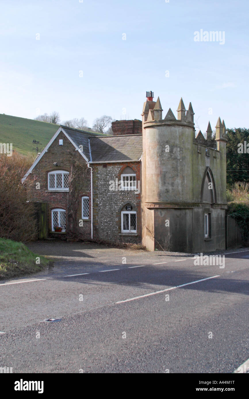 Toll House on the A280 Long Furlong between Findon and Clapham, West