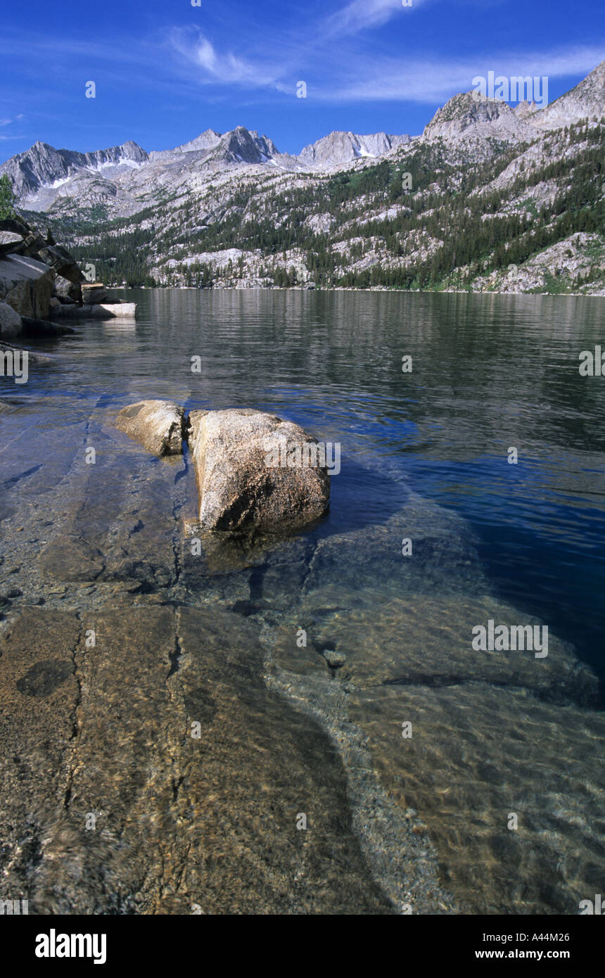 South Lake Sierra Nevada Inyo National Forest California USA Stock