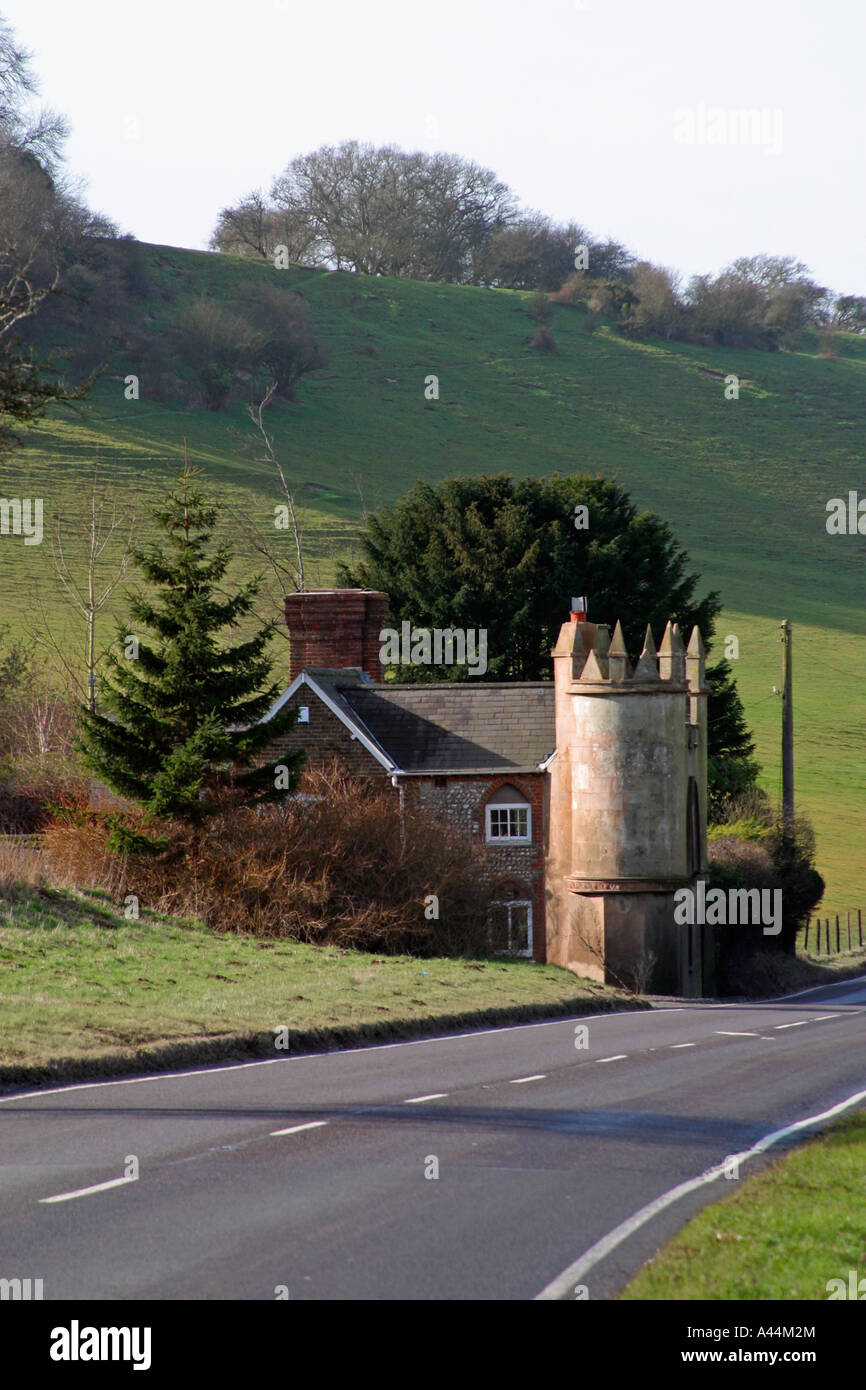 Toll House on the A280 Long Furlong between Findon and Clapham, West