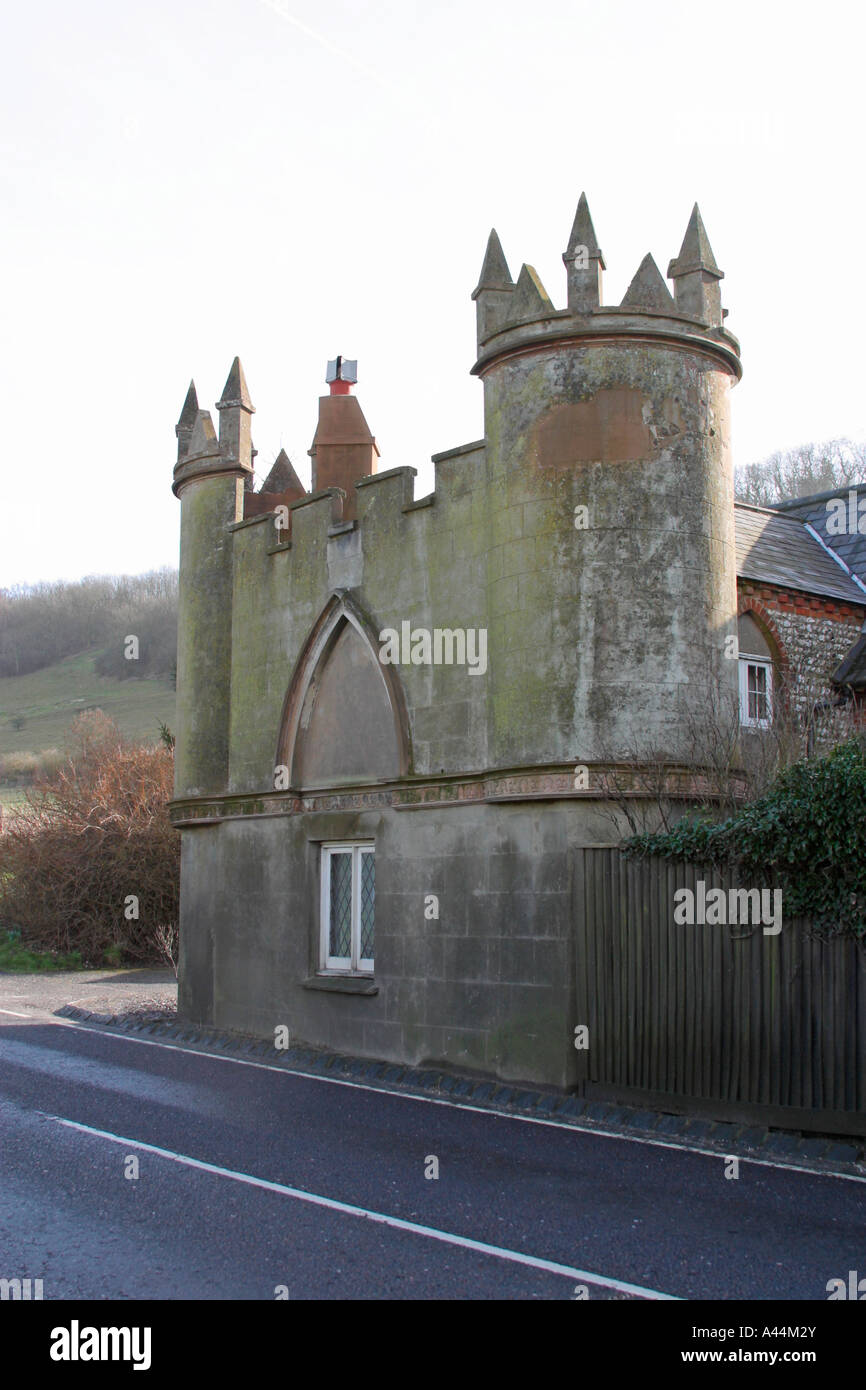 Toll House on the A280 Long Furlong between Findon and Clapham, West