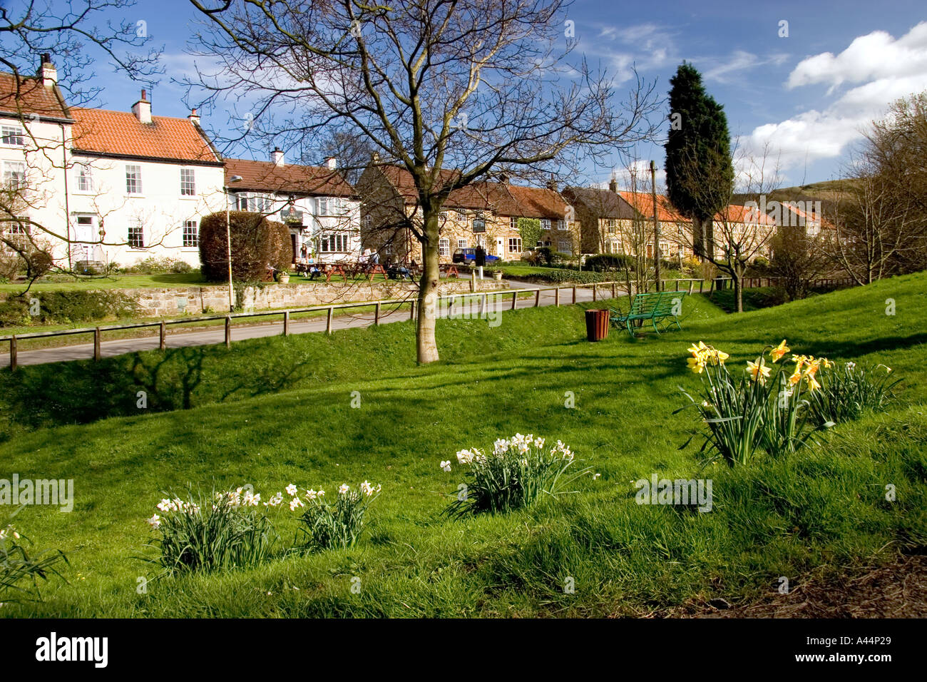 Carlton in Cleveland Village on the edge of the North York Moors near