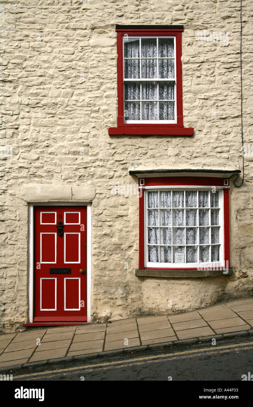 street house Bargate Richmond North Yorkshire Stock Photo Alamy