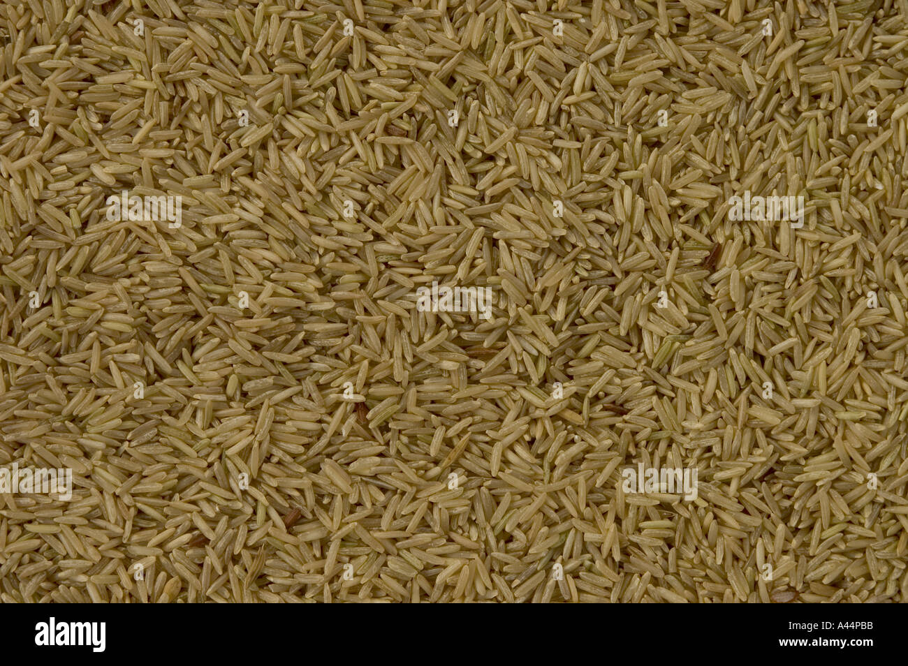 basmati long grain brown rice background Stock Photo Alamy