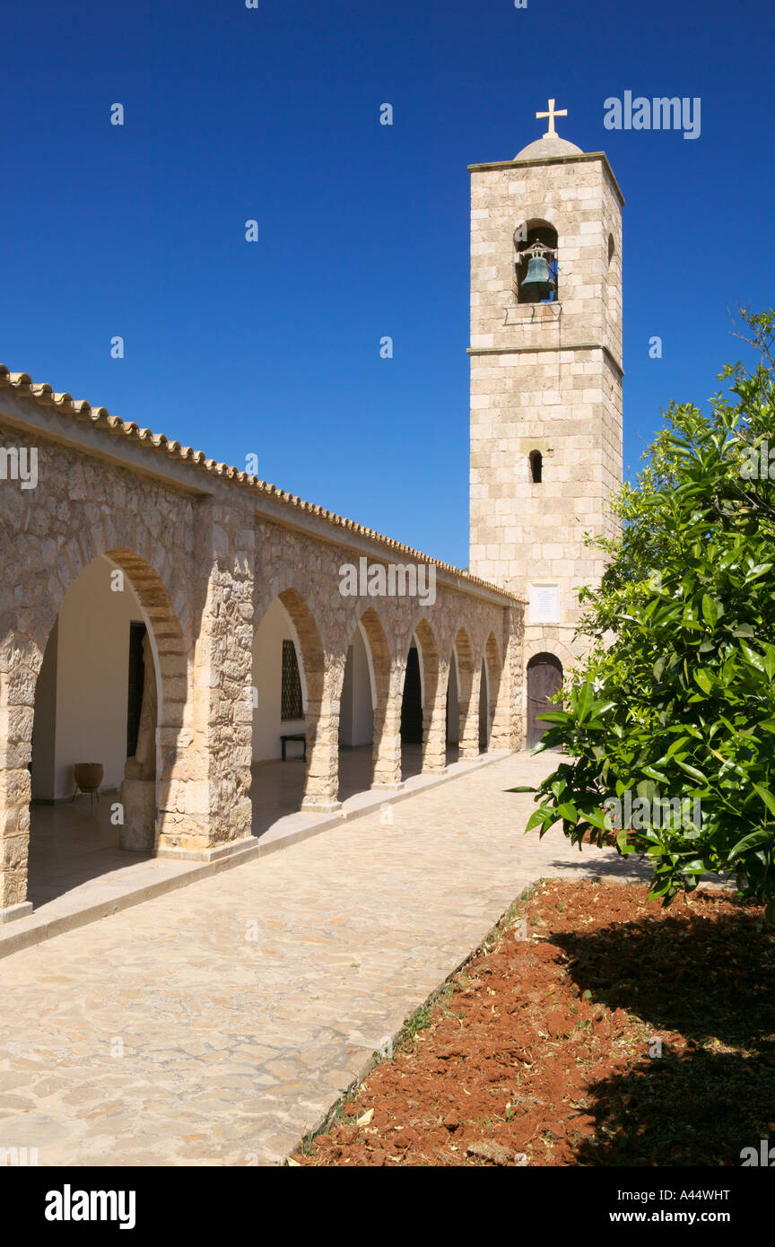 St Barnabas Monastery and church near Famagusta, North Cyprus Stock