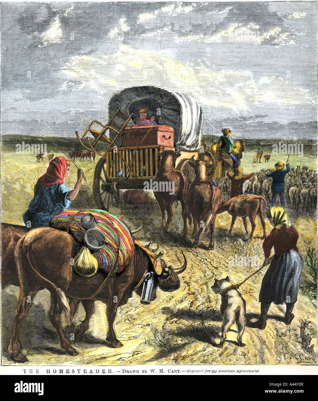 DOLLSHOUSE Old Wild West  Wagon Trail CDHM 1:12 Wagon Train  Family Pictures 