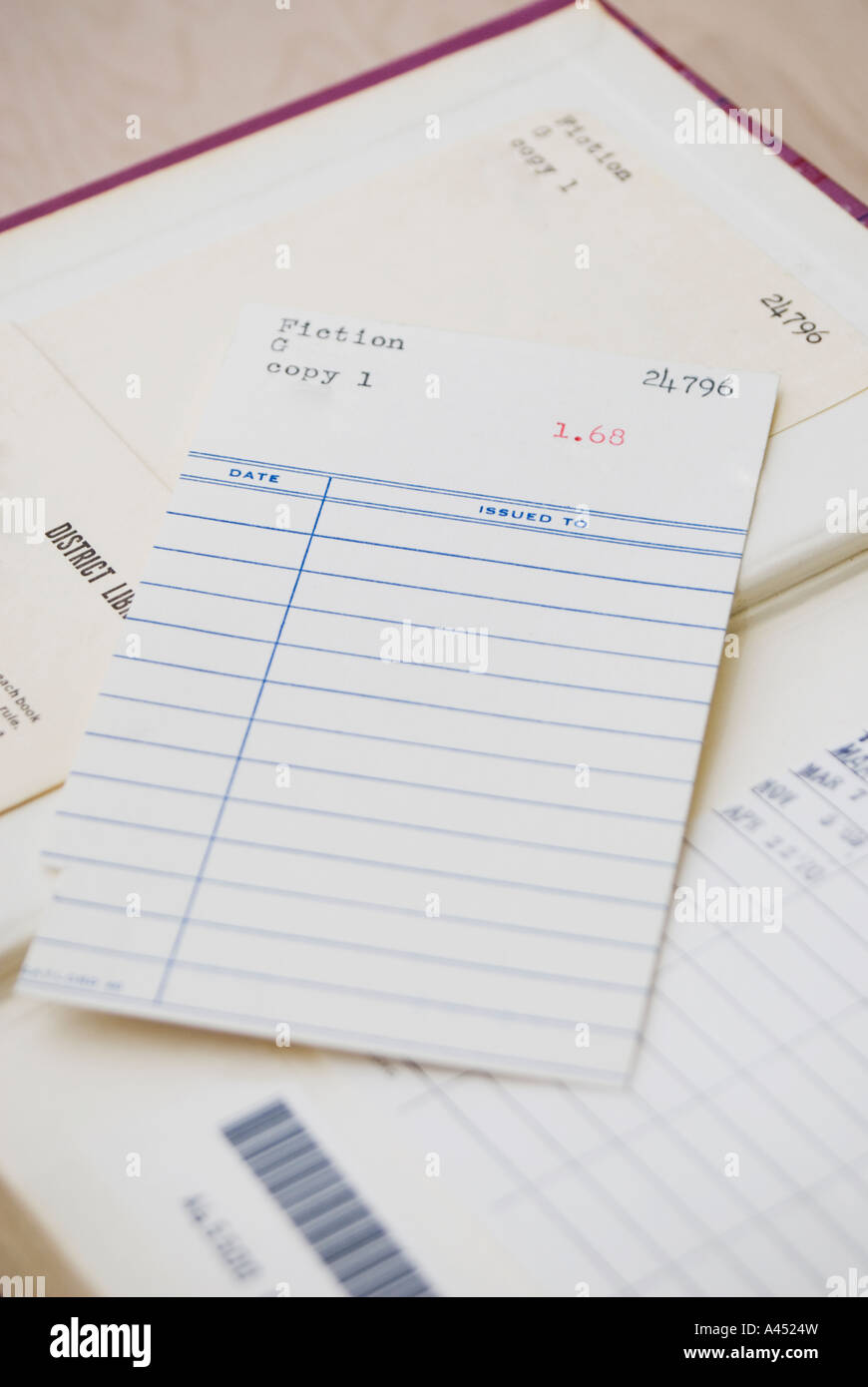 Library Stub Library stamp hi-res stock photography and images - Alamy