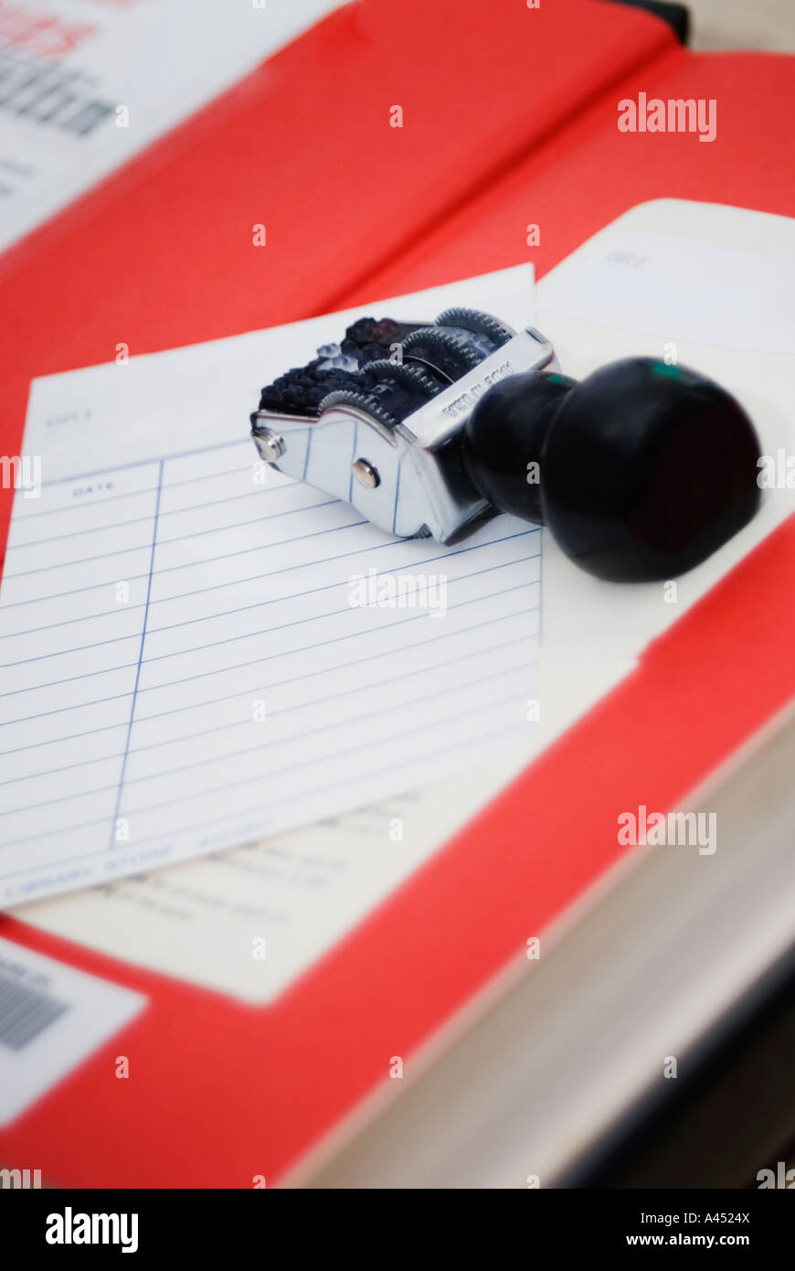 Library book [date stamp] hires stock photography and images Alamy