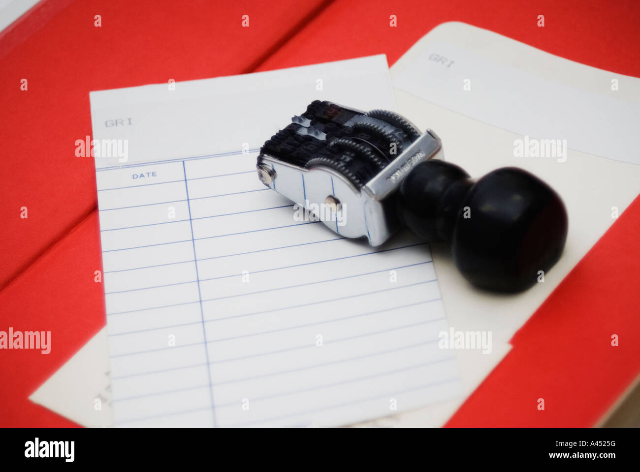 Library book [date stamp] hires stock photography and images Alamy