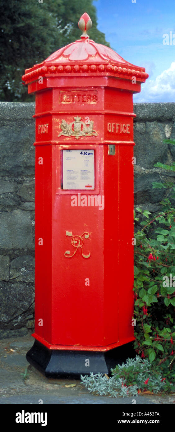 Victorian Post Box Stock Photo Alamy