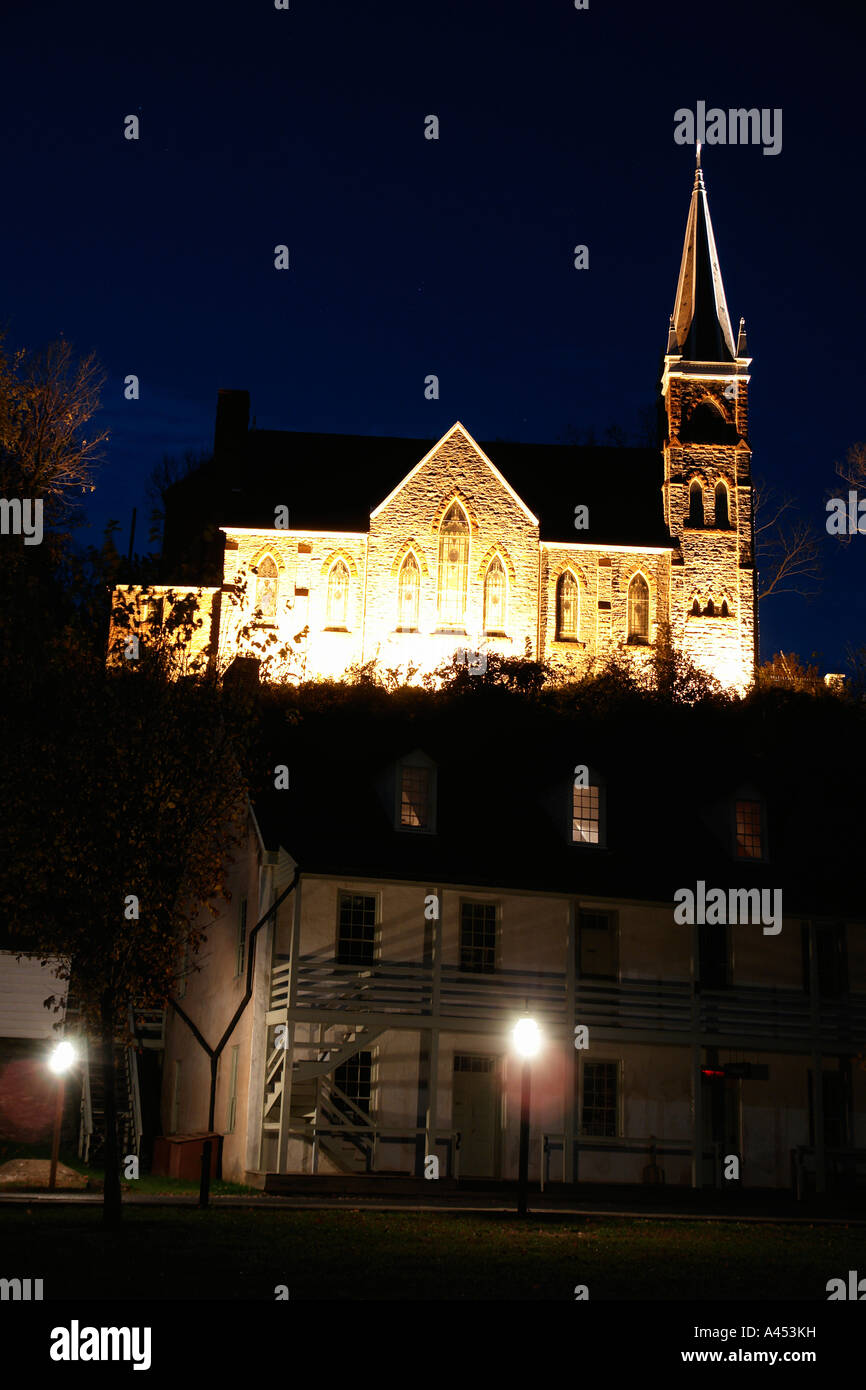 St peters roman catholic church harpers ferry hi-res stock photography ...