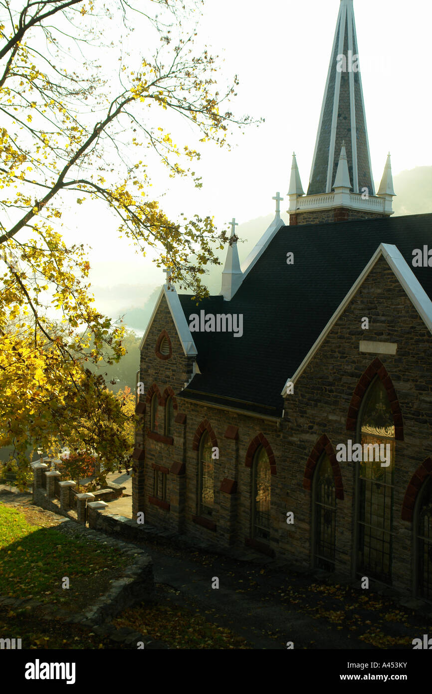 St Peters Roman Catholic Church Harpers Ferry High Resolution Stock ...