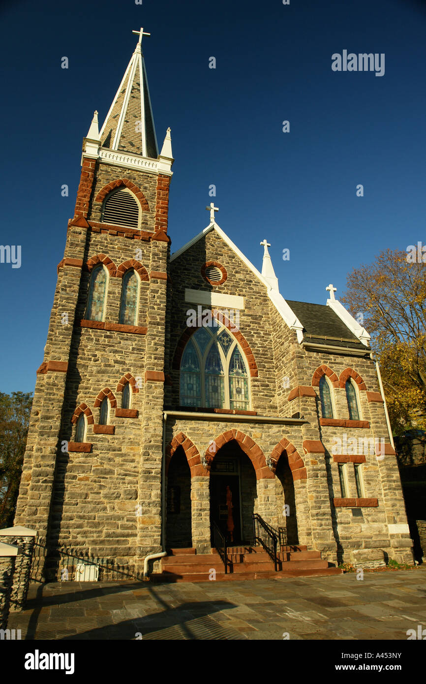 AJD53605, Harpers Ferry, WV, West Virginia, Historic Downtown, St Peter ...