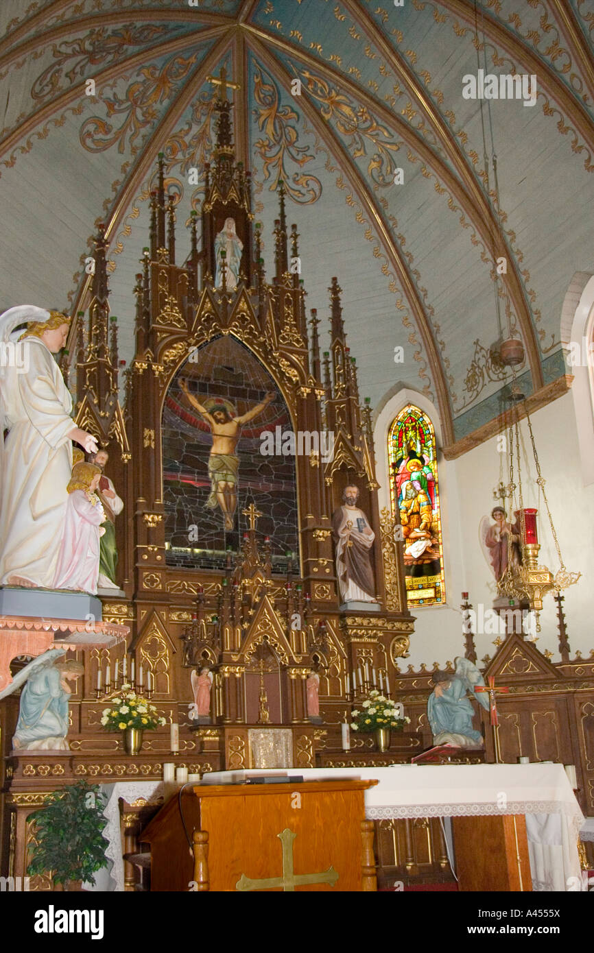 Interior, High Hill, Nativity of Mary, Blessed Virgin Catholic Church