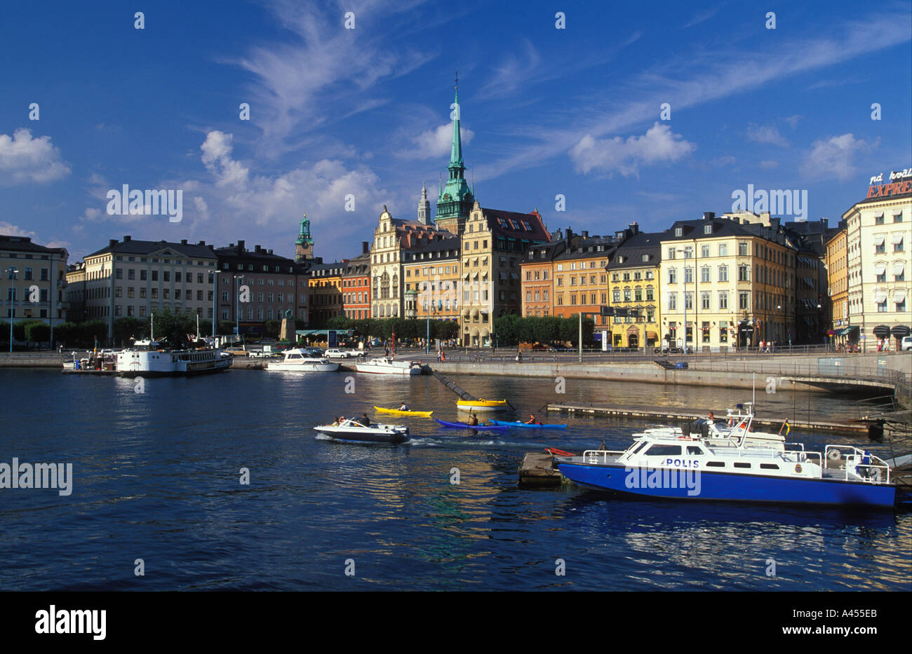 The Old Town Stockholm Sweden Stock Photo