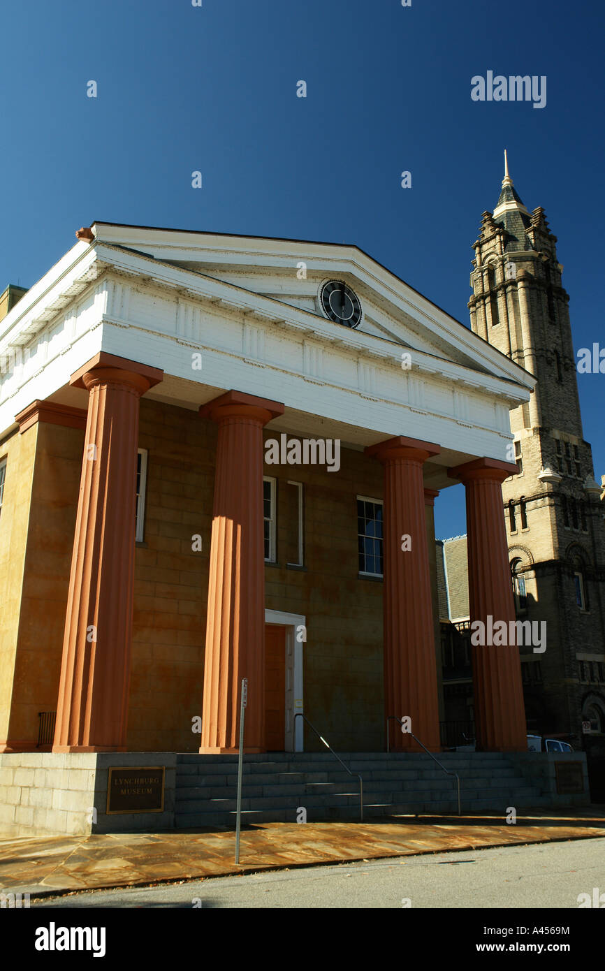 AJD53891, Lynchburg, VA, Virginia, Lynchburg Museum of the Old Courthouse Stock Photo