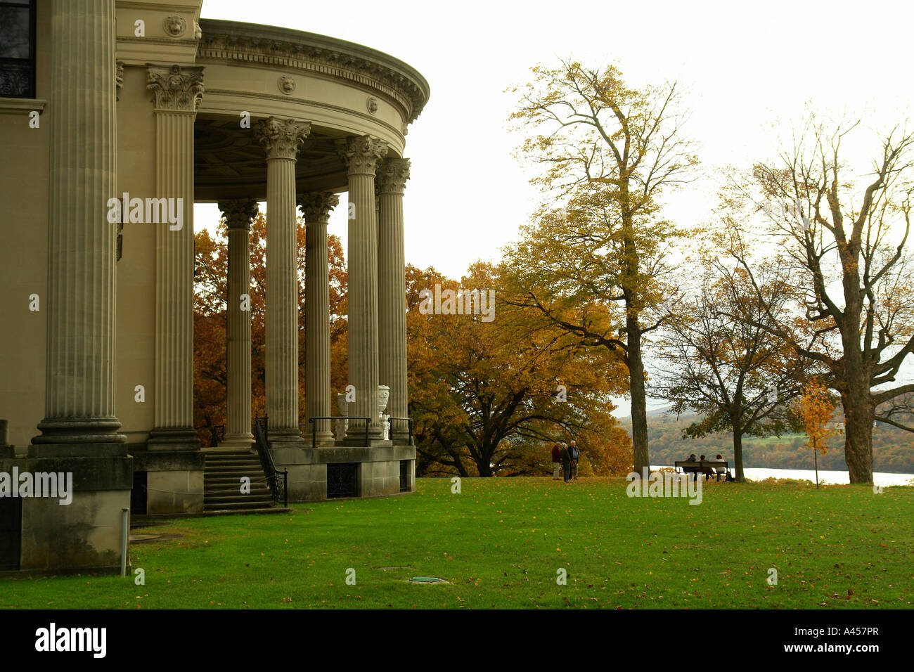 AJD53175, Hyde Park/Poughkeepsie, NY, New York, Vanderbilt Mansion National Historic Site Stock Photo