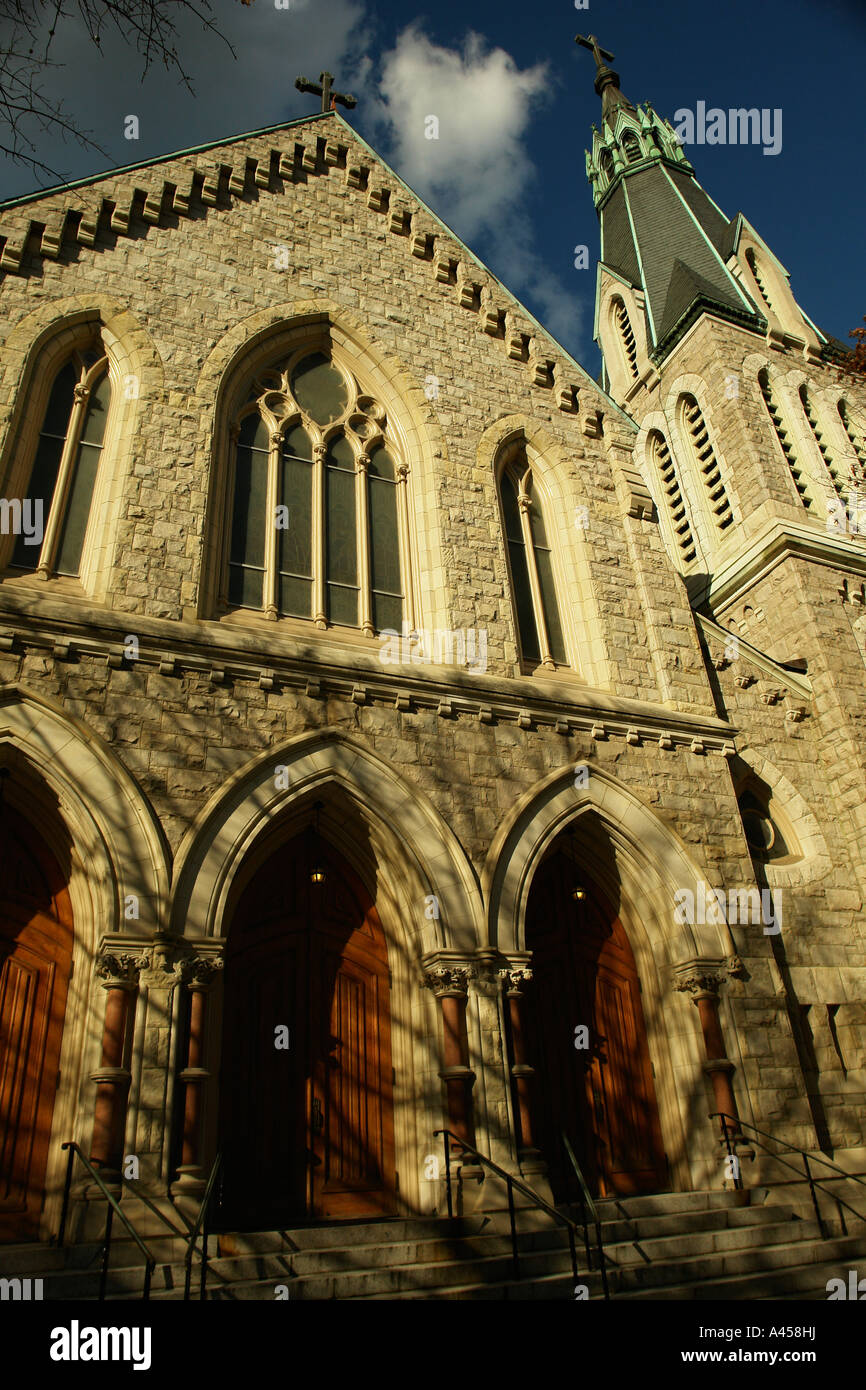 AJD53300, Lambertville, NJ, New Jersey, Historic Downtown, St. John The