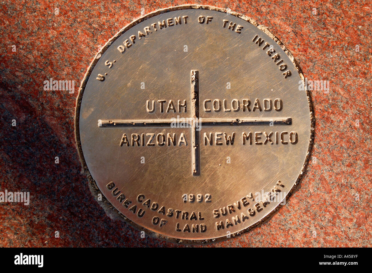 Four Corners the point where Colorado Arizona New Mexico and Utah meet