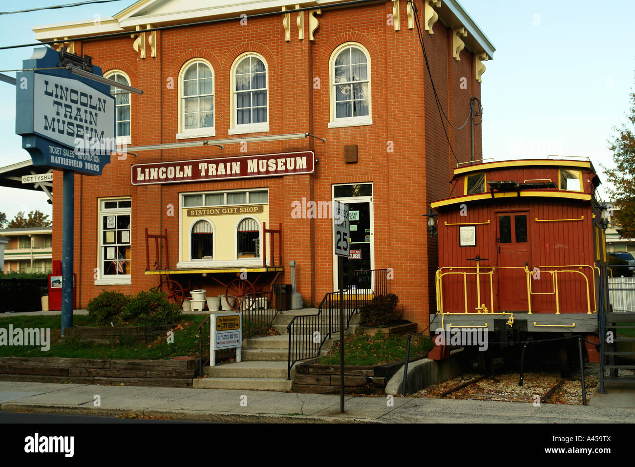 Lincoln train museum gettysburg hires stock photography and images Alamy