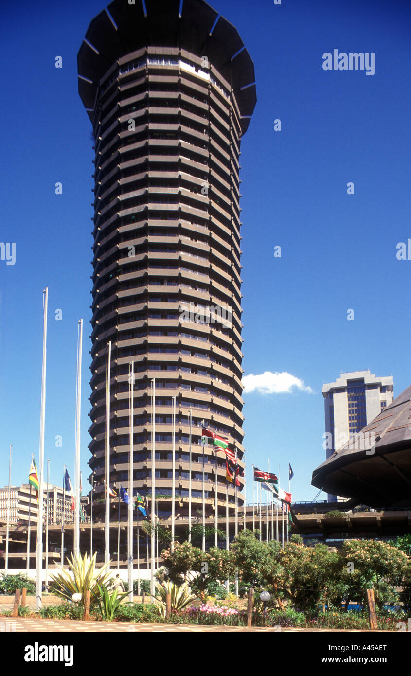 Jomo Kenyatta International Conference Centre tower Nairobi Kenya East