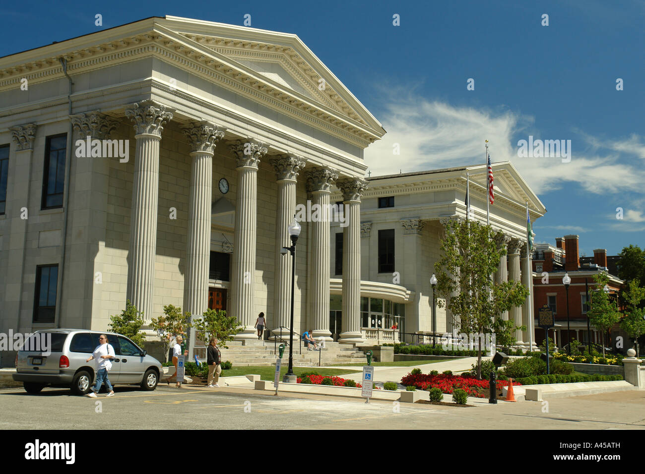AJD57820 Erie PA Pennsylvania Erie County Courthouse Stock Photo