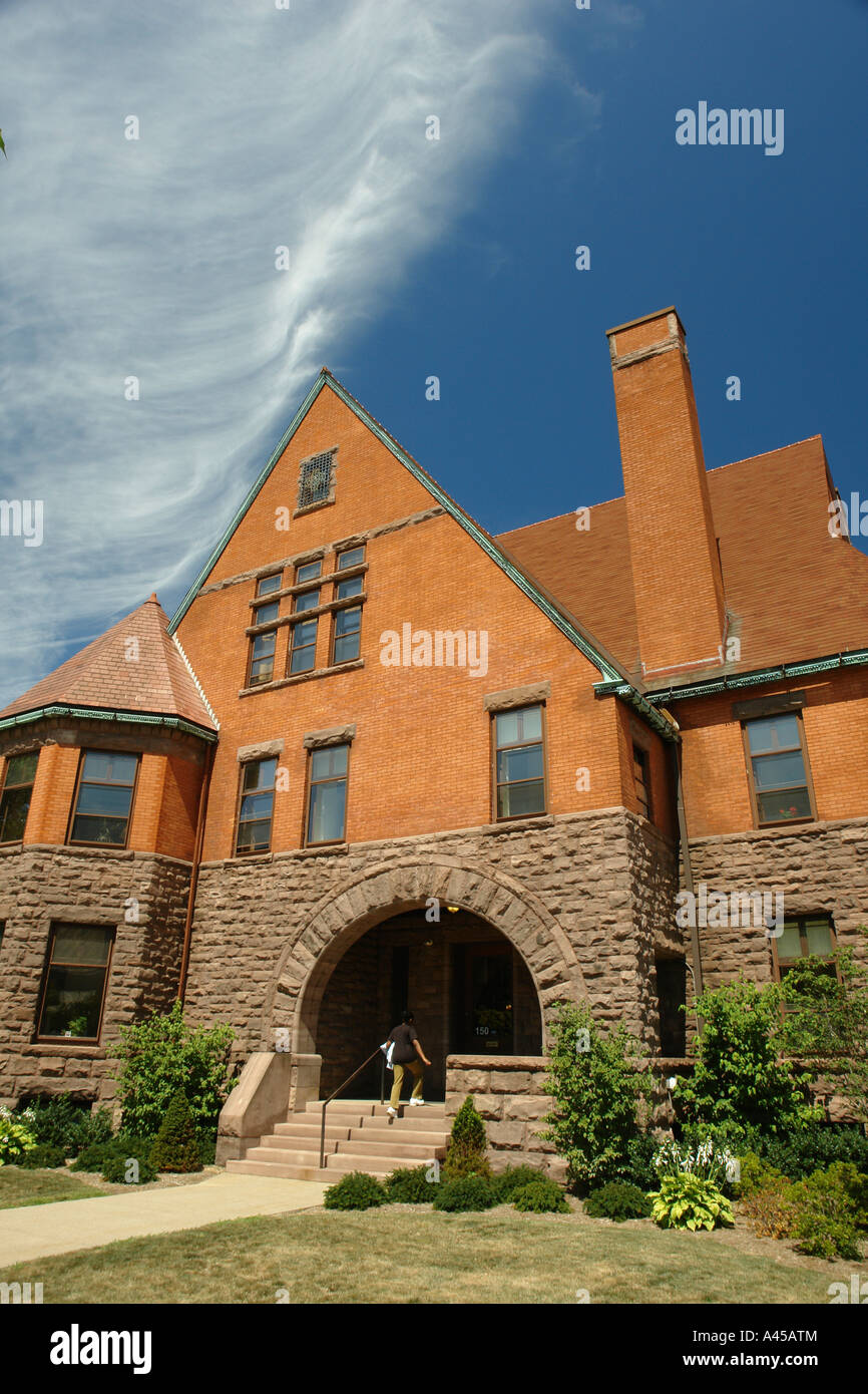 AJD57821, Erie, PA, Pennsylvania, WatsonCurtze Mansion Stock Photo Alamy