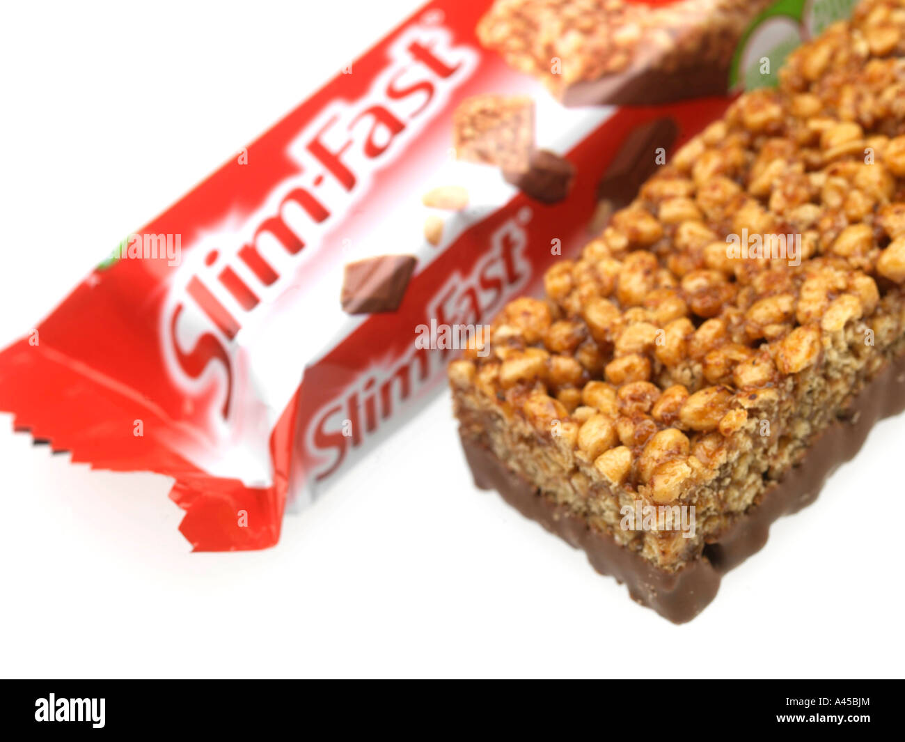 Chocolate Muesli Bars Stock Photo Alamy