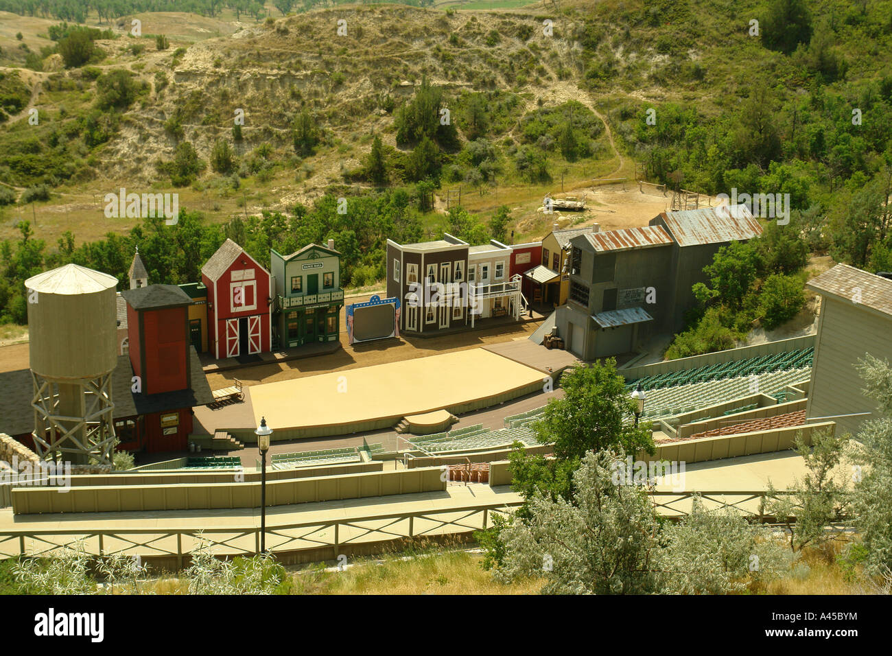 AJD57293, Medora, ND, North Dakota, Medora Musical, amphitheater Stock ...