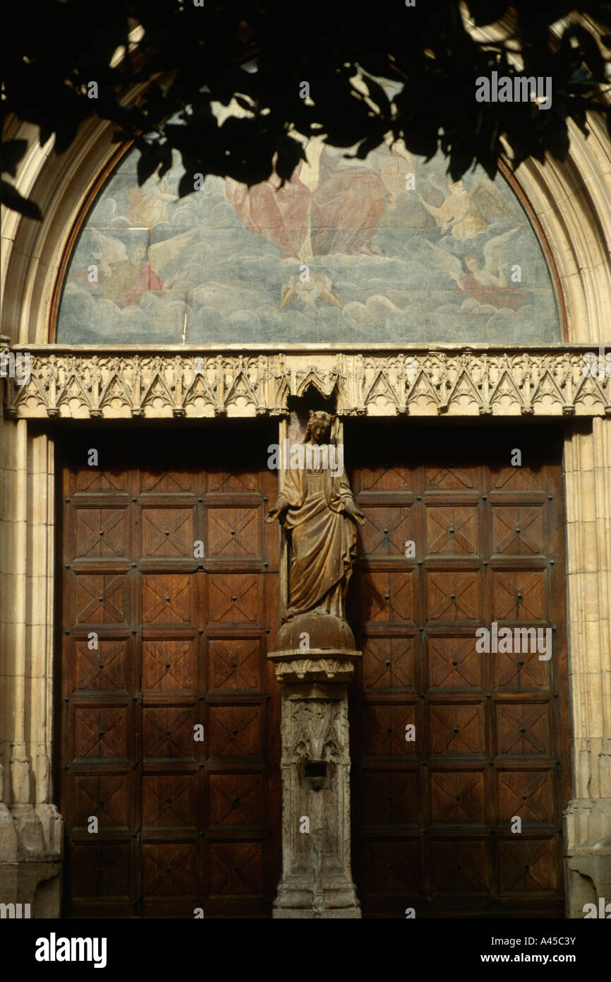 Carpentras France The 15th C Porte des Juifs of the Cathedral St