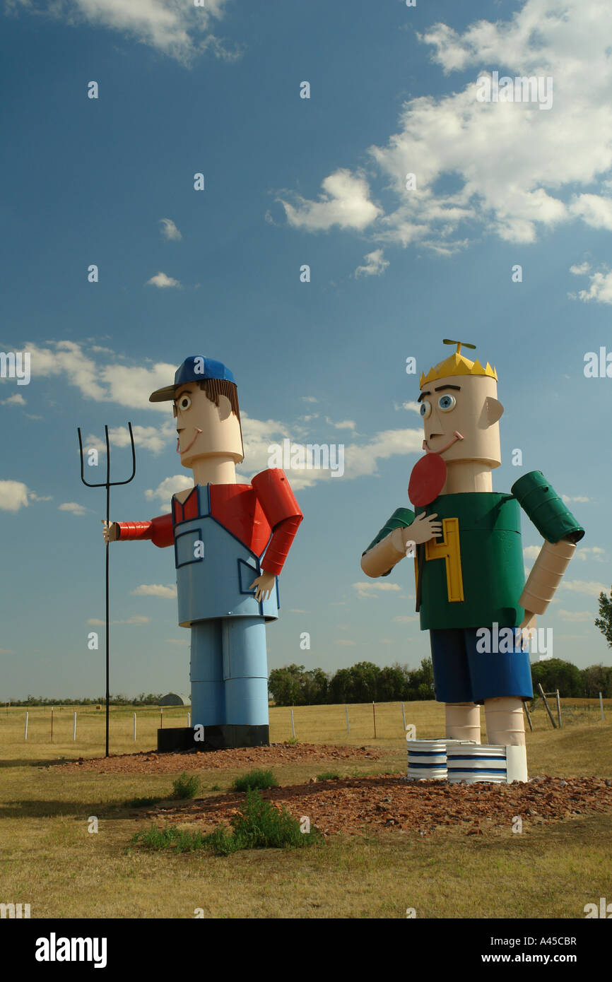AJD57352, Regent, ND, North Dakota, The Enchanted Highway, World's
