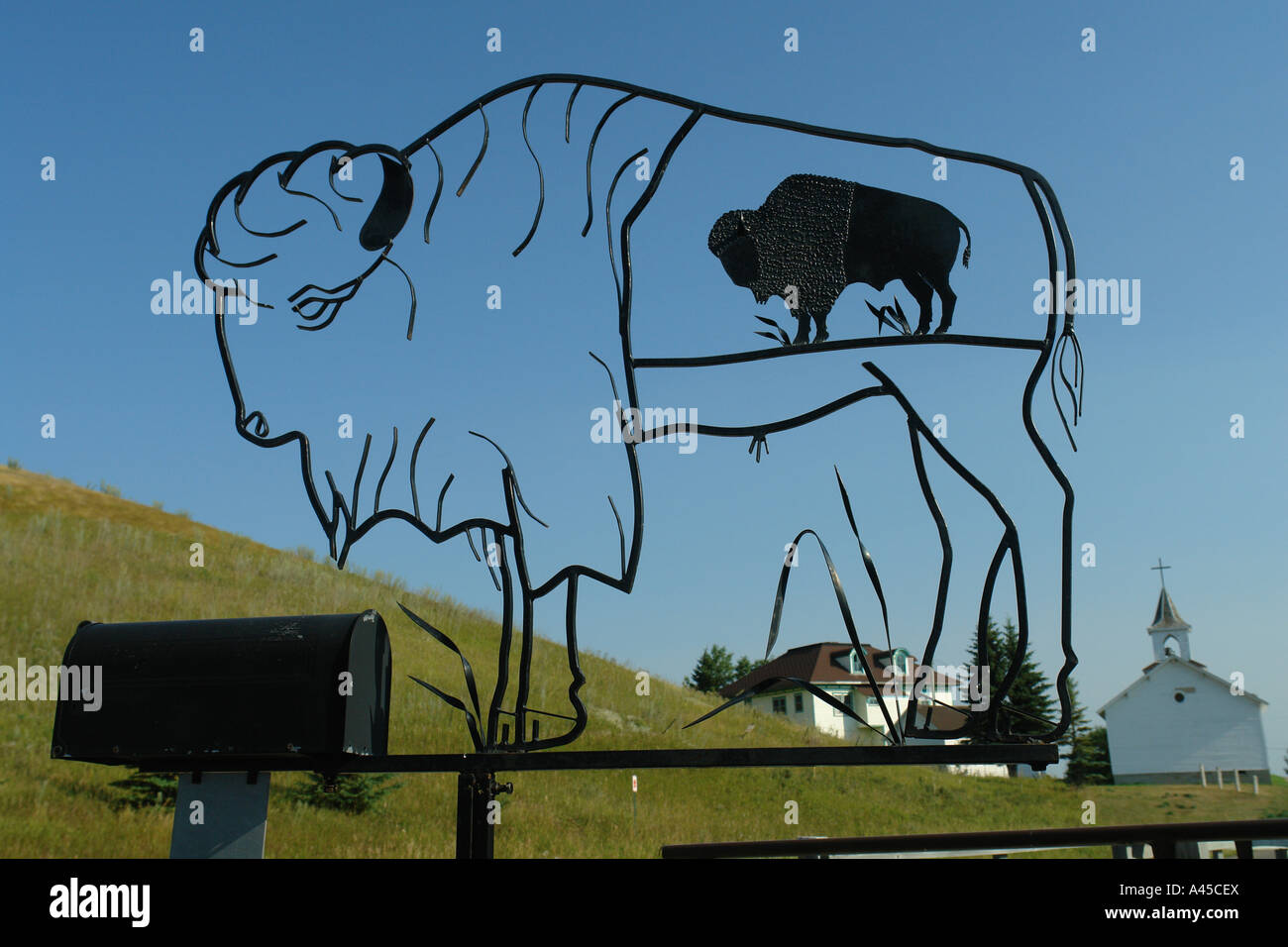 AJD57374, Jamestown, ND, North Dakota, National Buffalo Museum and