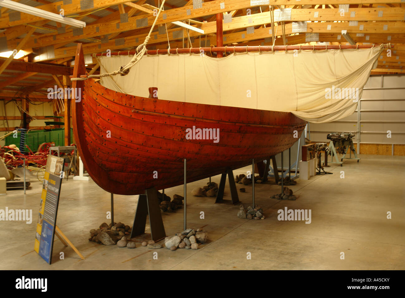 AJD57412, Alexandria, MN, Minnesota, Runestone Museum Stock Photo - Alamy