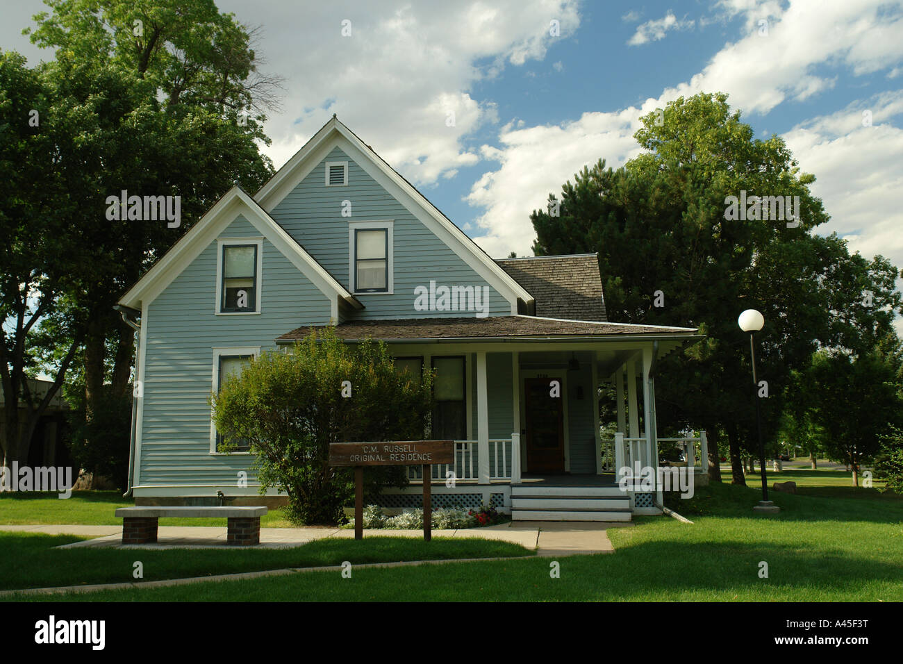 AJD56866, Great Falls, MT, Montana, C.M. Russell Museum, Home Stock