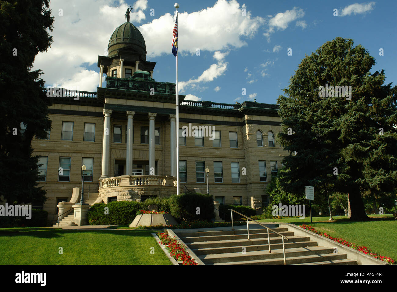 AJD56873, Great Falls, MT, Montana, Cascade County Courthouse Stock