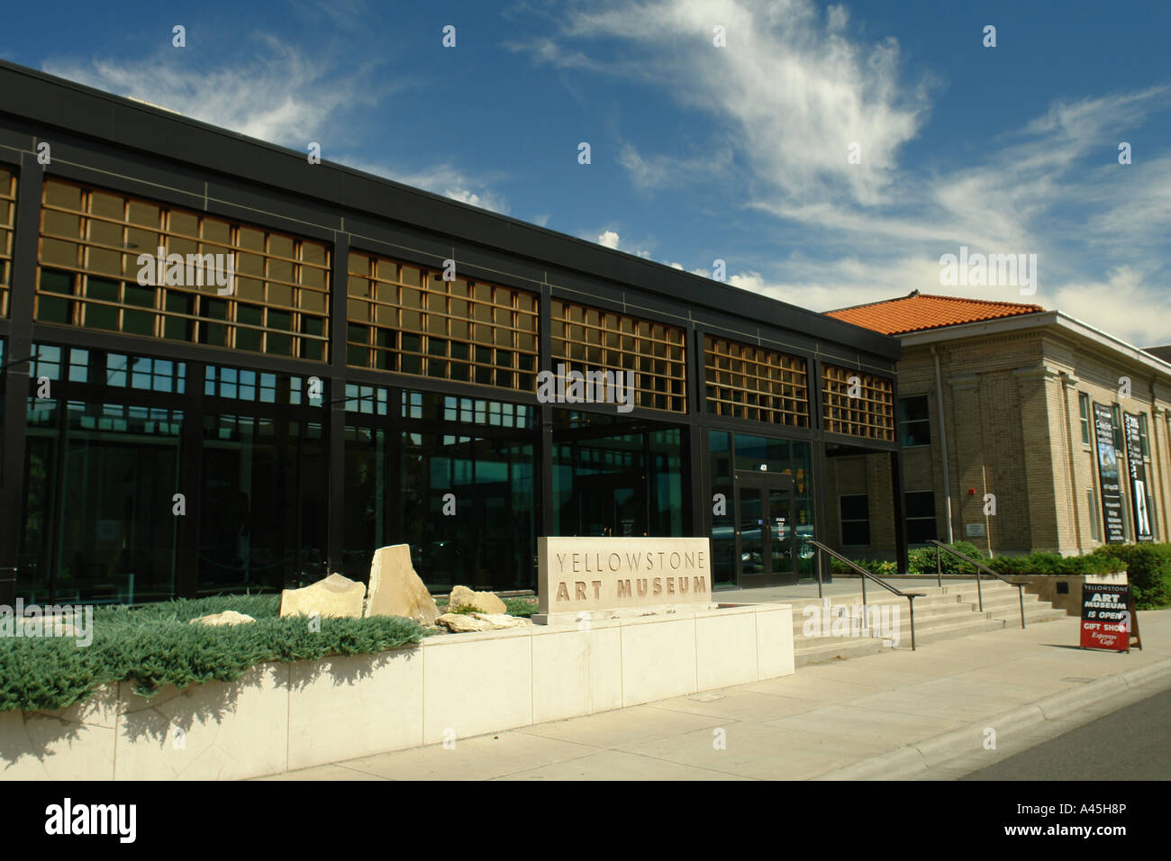 AJD57213, Billings, MT, Montana, Yellowstone Art Museum Stock Photo Alamy