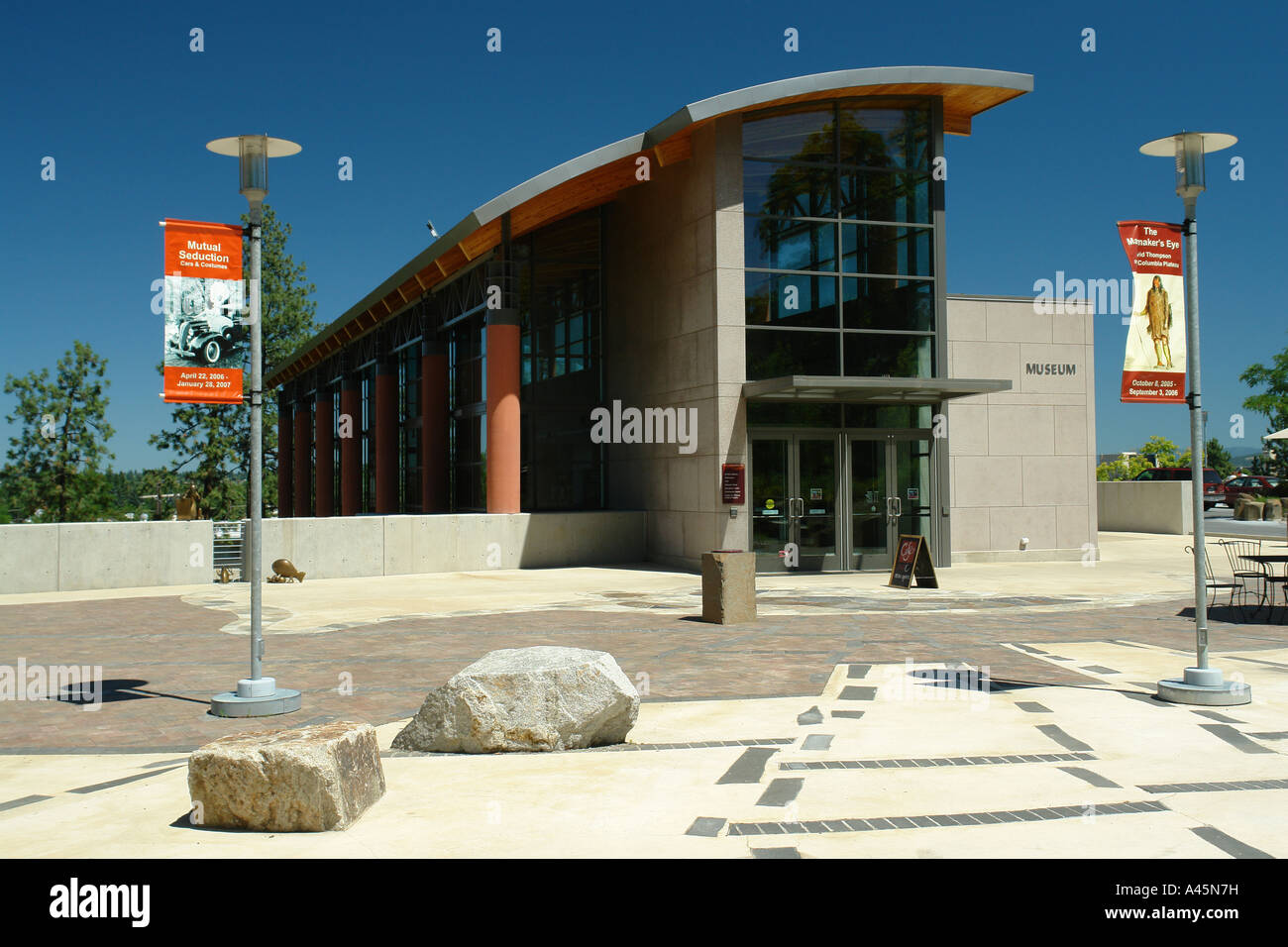 AJD55946, Spokane, WA, Washington, Northwest Museum of Arts and Culture Stock Photo