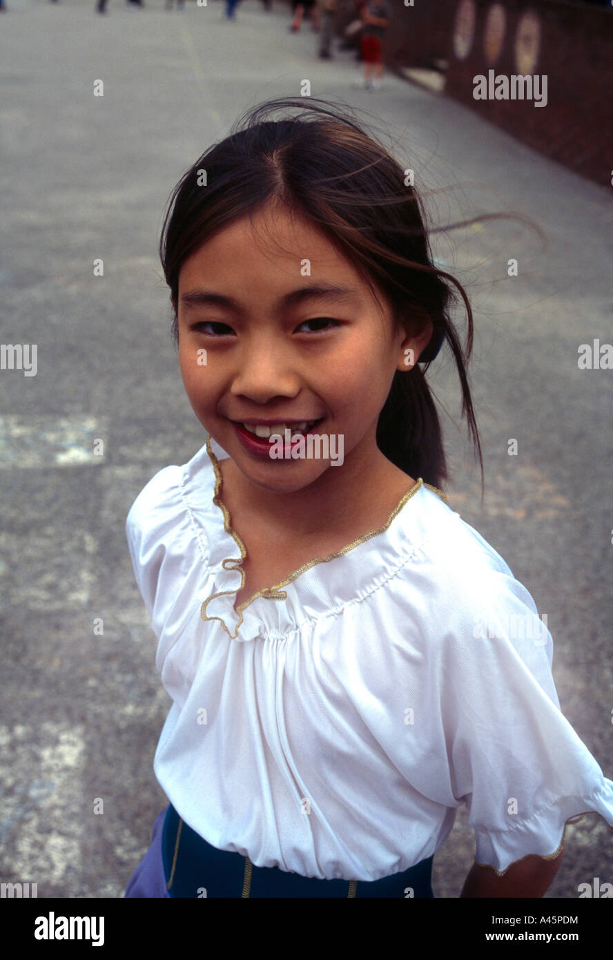 10 year old Asian girl at Primary School Stock Photo Alamy