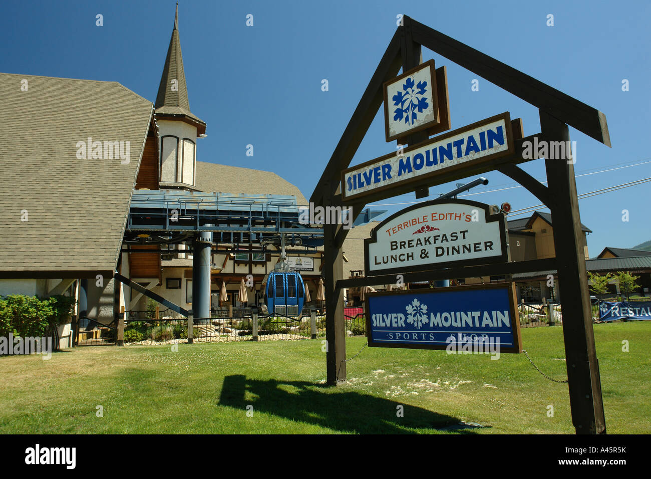AJD56261, Kellogg, ID, Idaho, Silver Mountain Resort, Gondola, world's