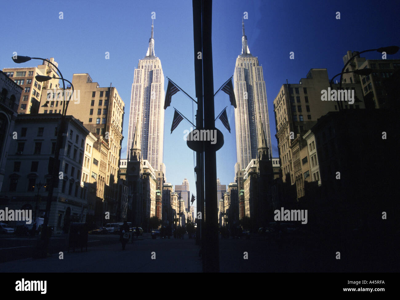 Lower Manhattan Skyline in 2000, Seen from the Manhattan ci…