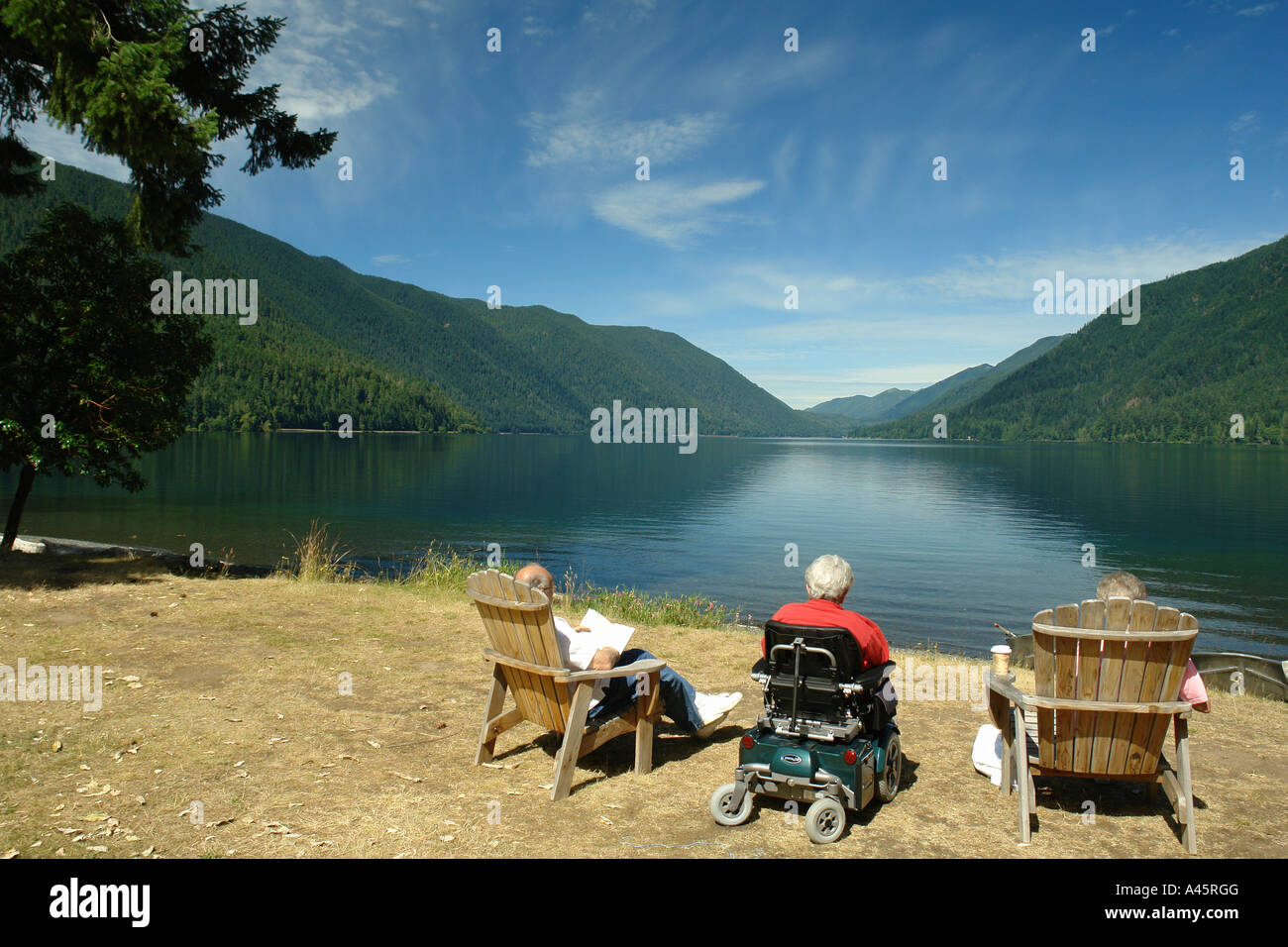 Lake crescent olympic peninsula