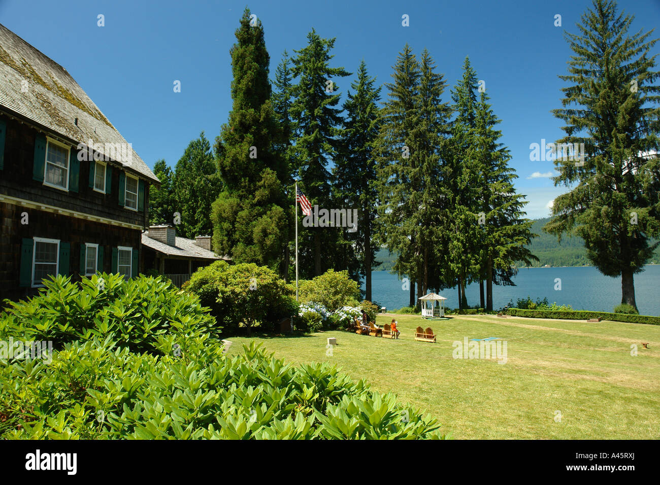 AJD55504, Olympic National Park, WA, Washington, Pacific Ocean, Olympic Peninsula, Lake Quinault