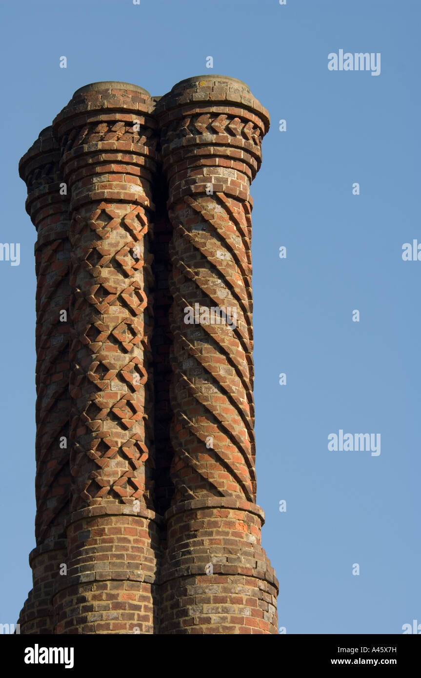 Elizabethan Chimney Stock Photos Elizabethan Chimney Stock