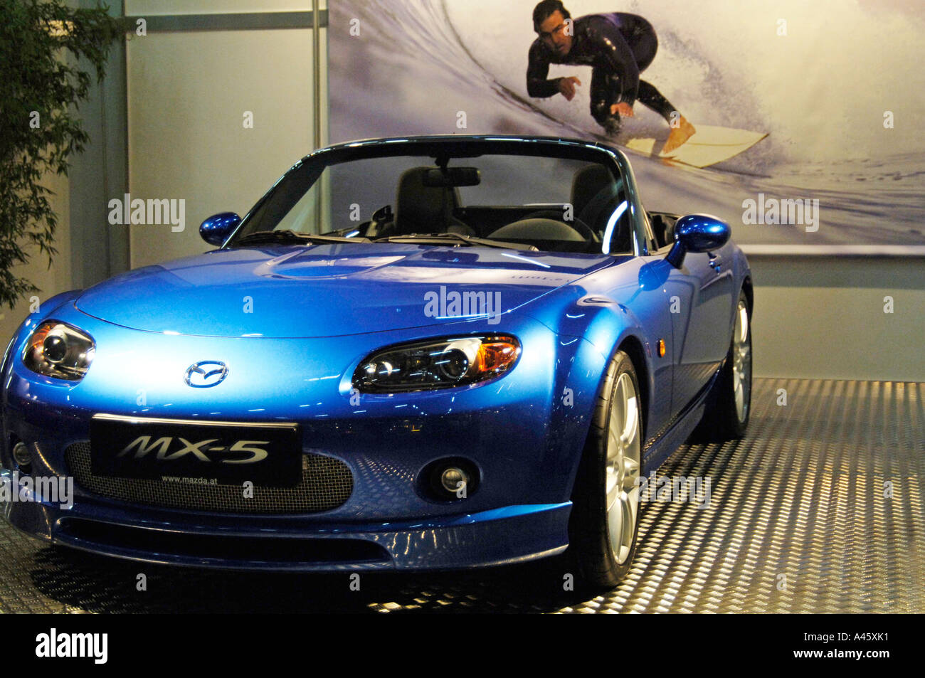 The New Mazda Mx5 Stock Photo