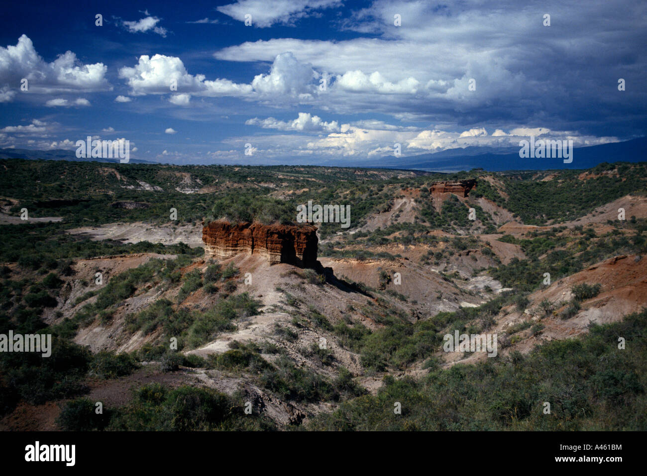 TANZANIA East Africa Olduvai Major prehistoric site Stock Photo