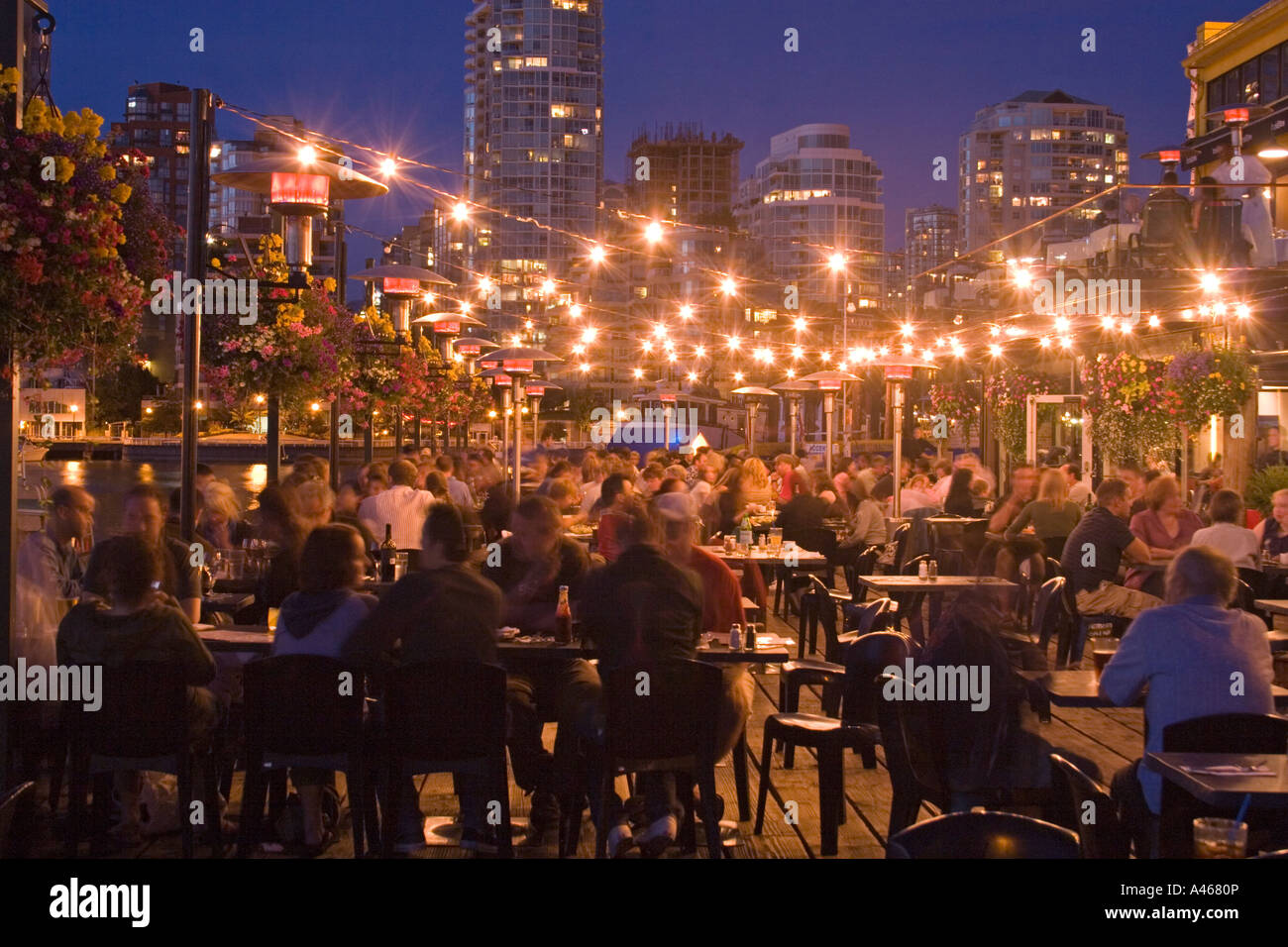 Vancouver yaletown restaurant hires stock photography and images Alamy