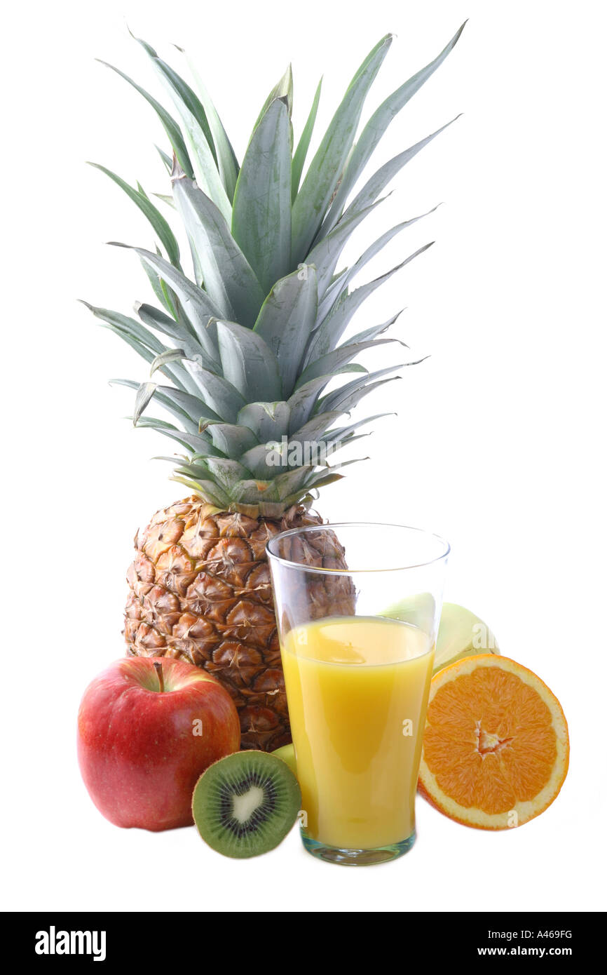 Selection of fruits Stock Photo