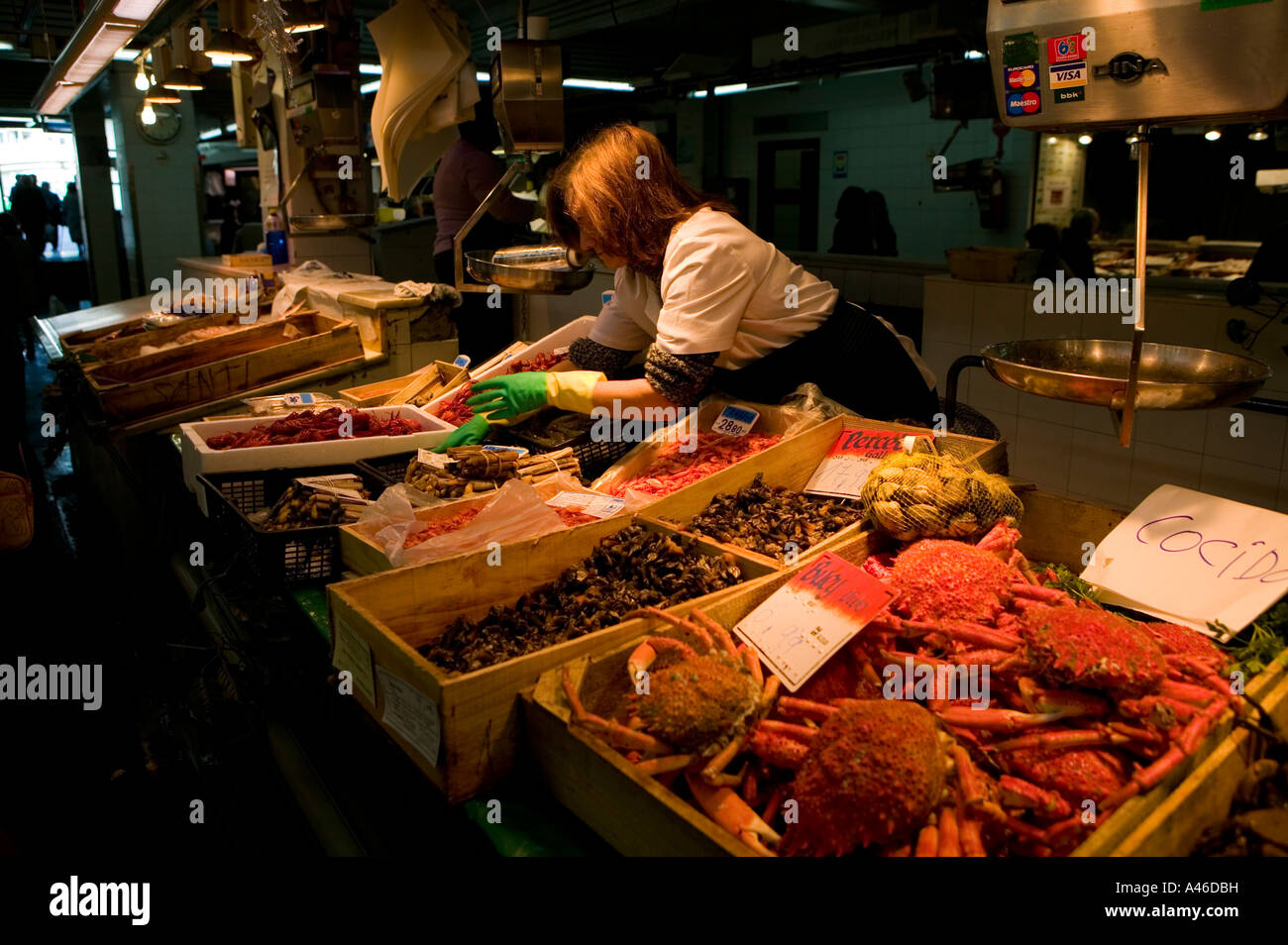 Bilbao market mercado de la rivera hires stock photography and images