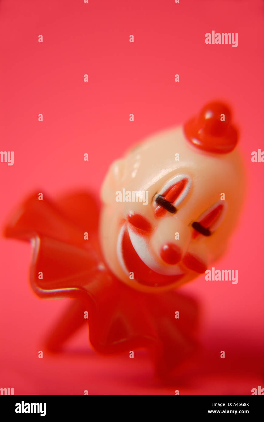Toy Clown Head Stock Photo Alamy