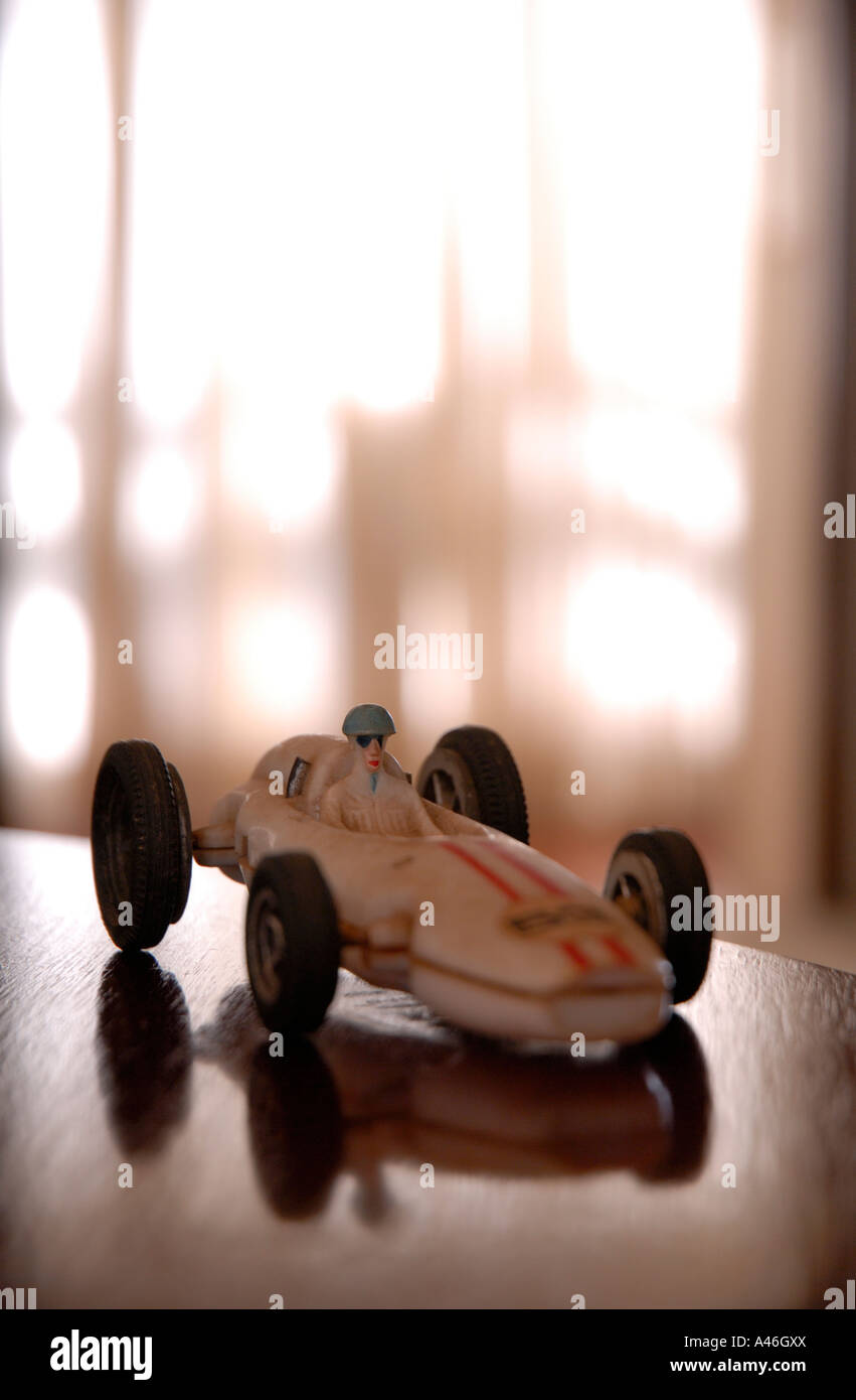 Vintage Toy Car Stock Photo - Alamy