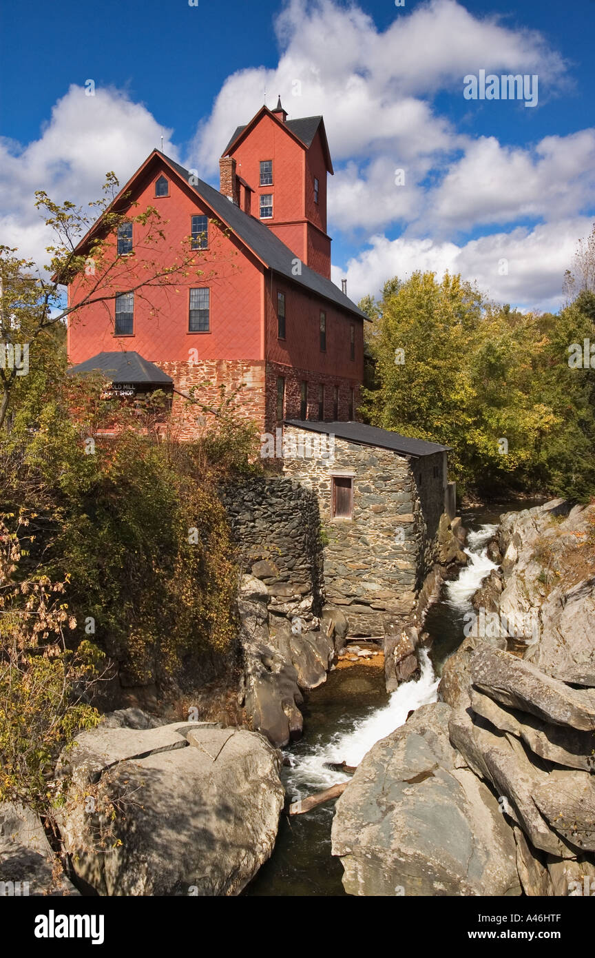 Old Red Mill Jericho Vermont Stock Photo 6257486 Alamy